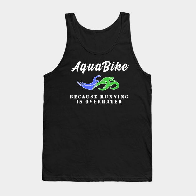 auquabike race Tank Top by TriHarder12